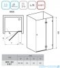Ravak Brilliant BSD2 drzwi prysznicowe 90cm prawe transparent 0UP7AA00Z1